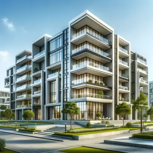 Desain gedung komersial