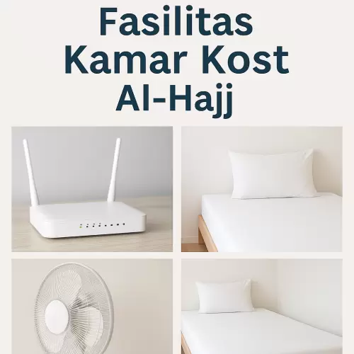 fasilitas kosan al hajj kasokandel